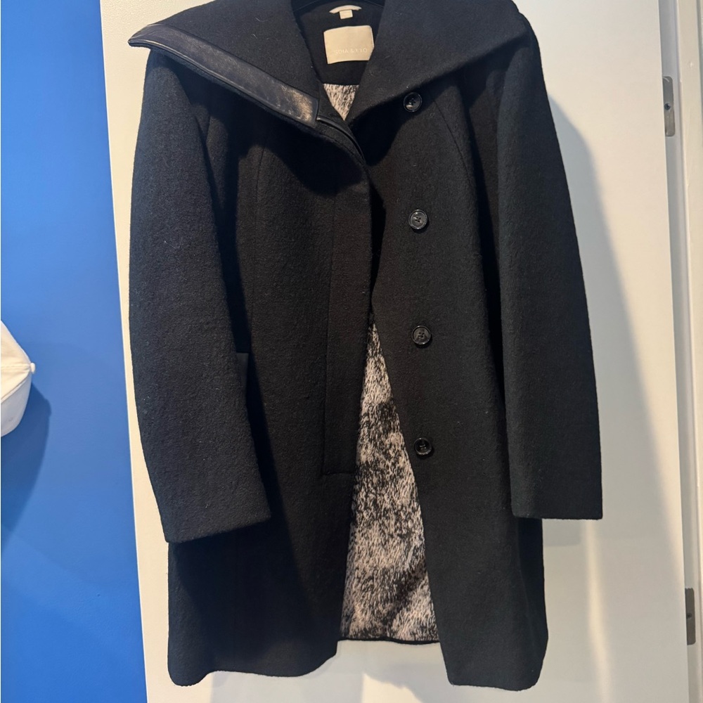 Soia & Kyo Black Trench Coat